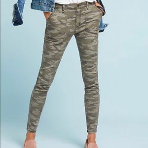 Anthropologie Camo pants